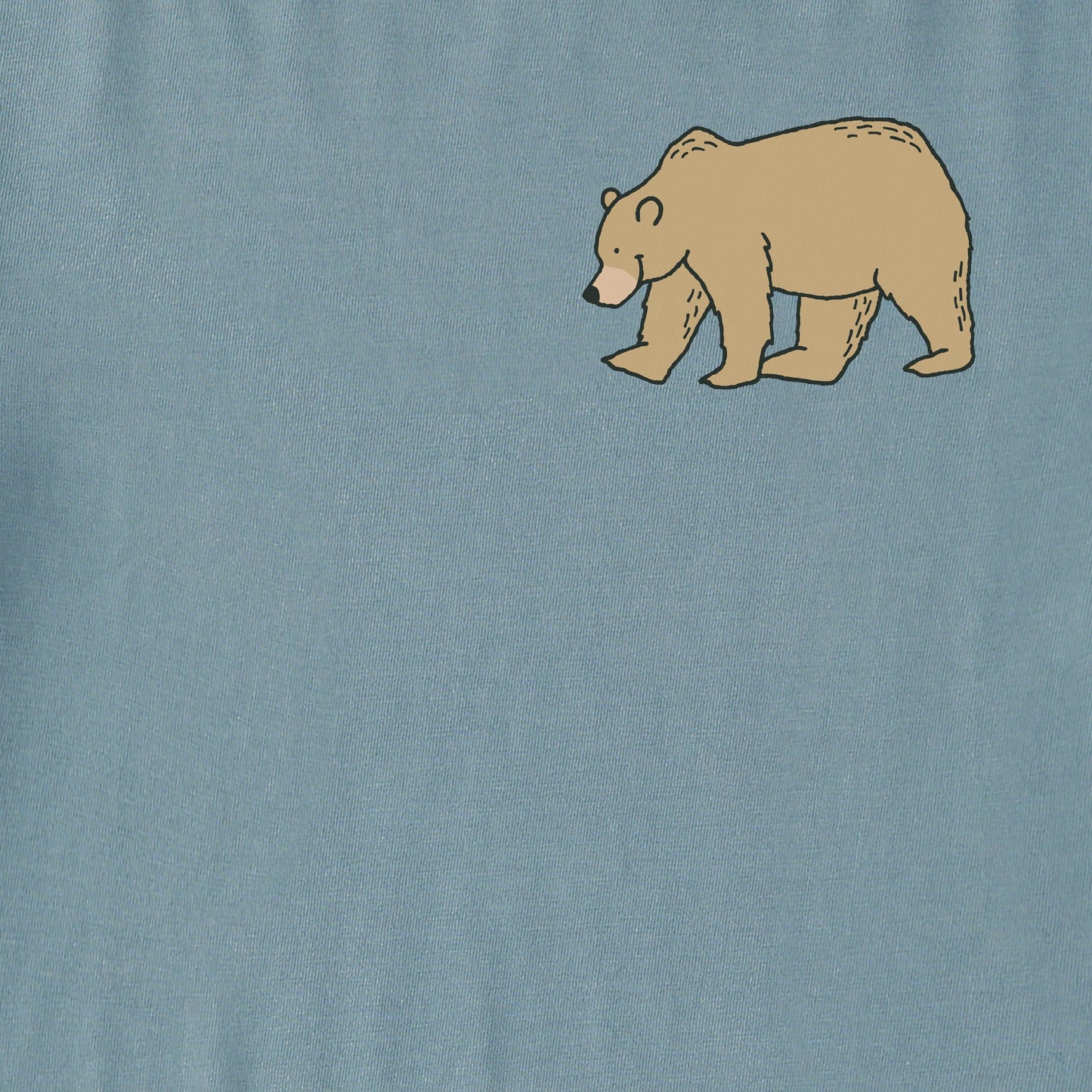 Men's Bert's Smile Bear Short Sleeve Crusher Tee