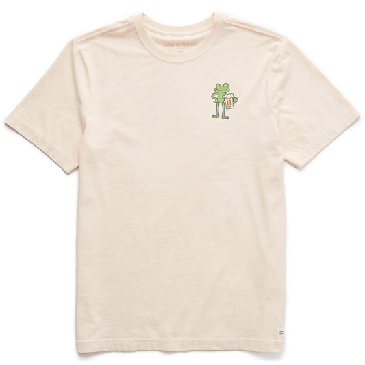 Men's Bert's Smile Frog Short Sleeve Crusher Tee