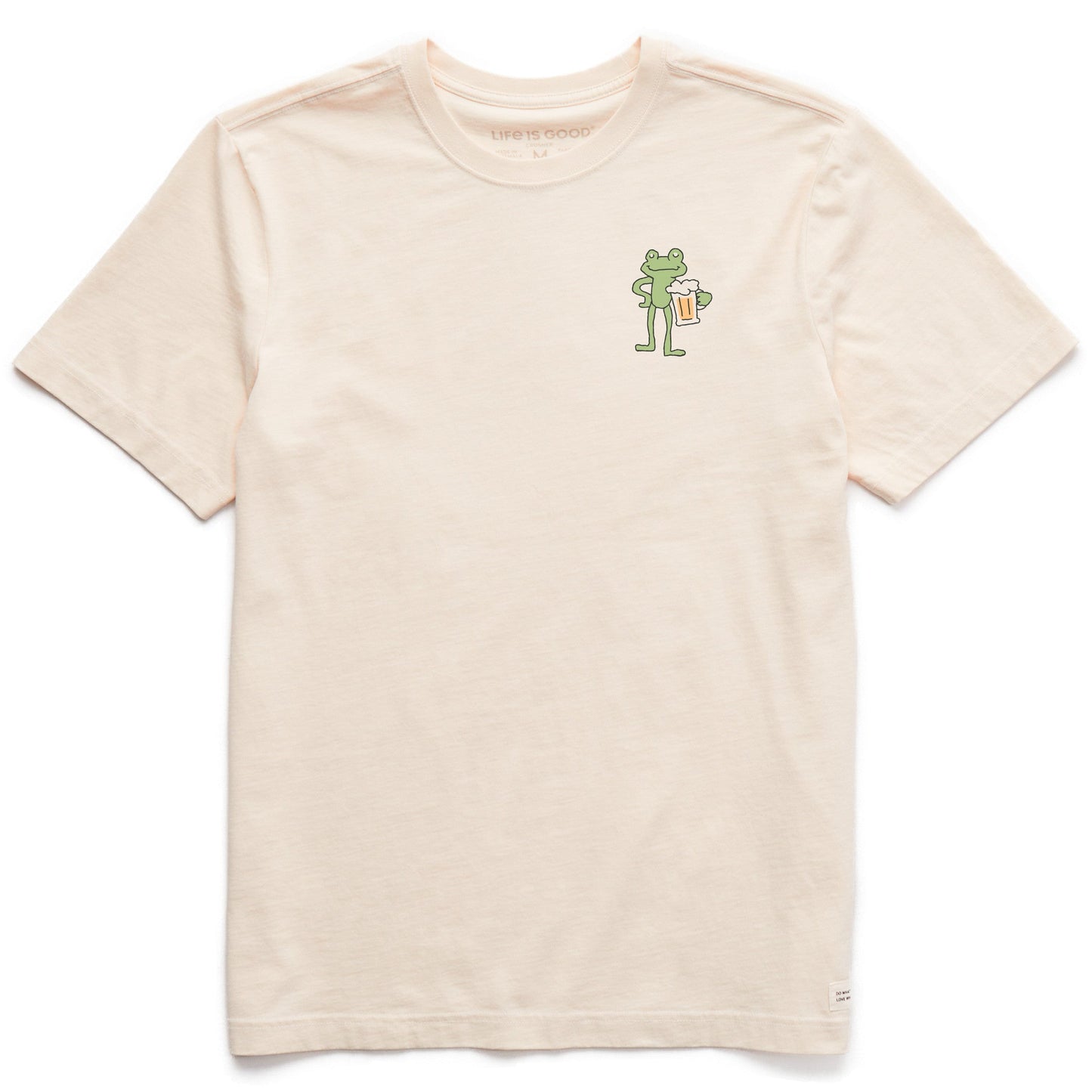 Men's Bert's Smile Frog Short Sleeve Crusher Tee