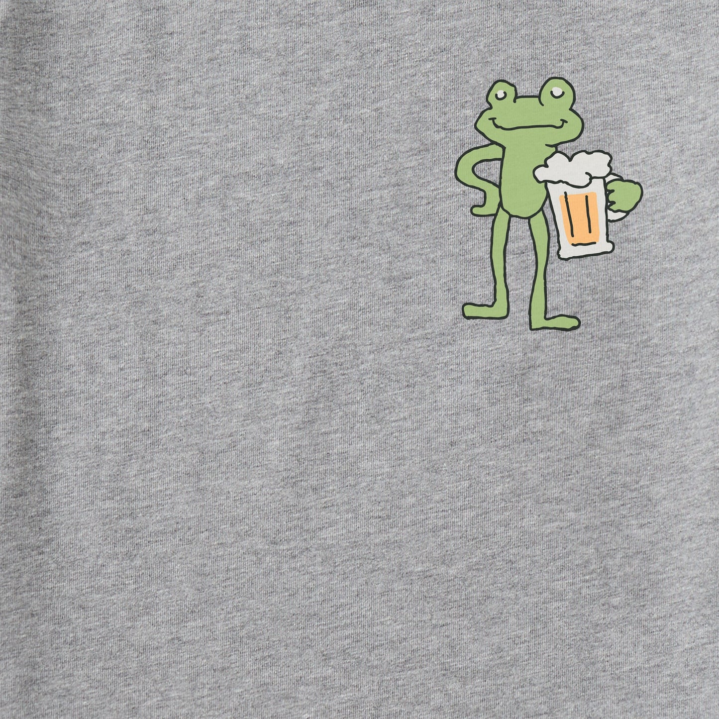 Men's Bert's Smile Frog Short Sleeve Crusher Tee