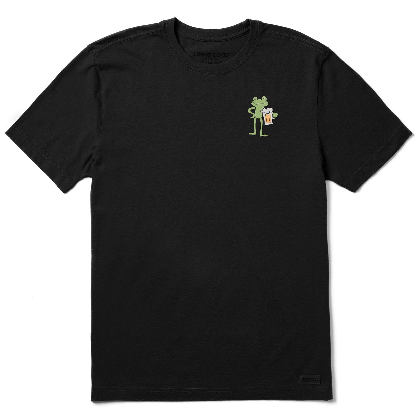 Men's Bert's Smile Frog Short Sleeve Crusher Tee