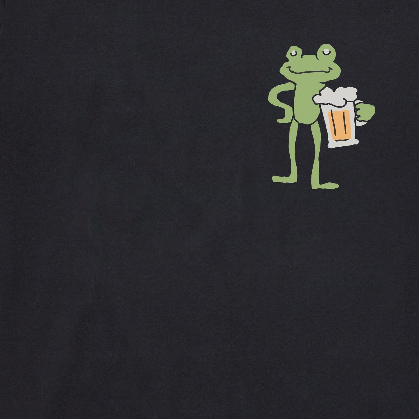 Men's Bert's Smile Frog Short Sleeve Crusher Tee