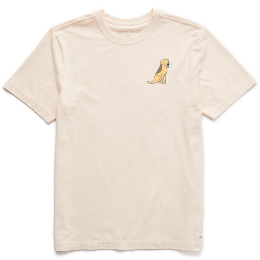 Men's Bert's Smile Dog Short Sleeve Crusher Tee