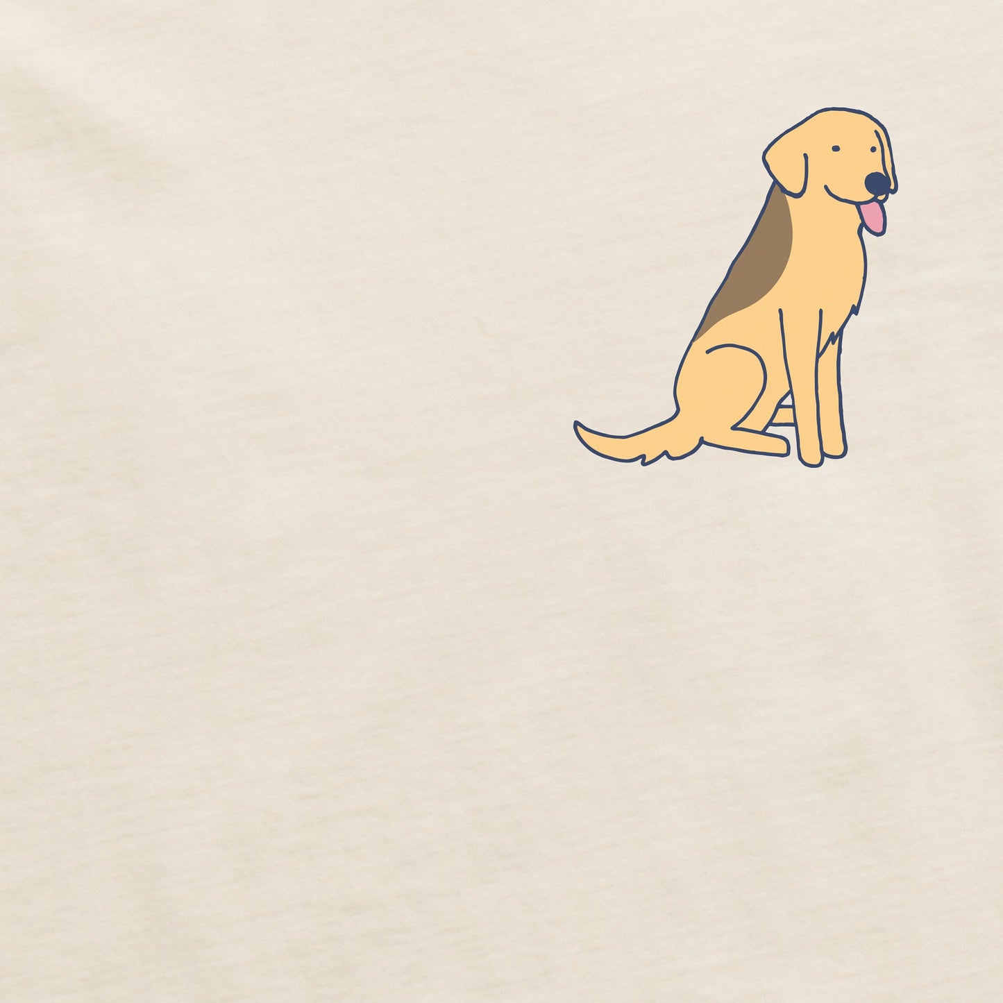 Men's Bert's Smile Dog Short Sleeve Crusher Tee