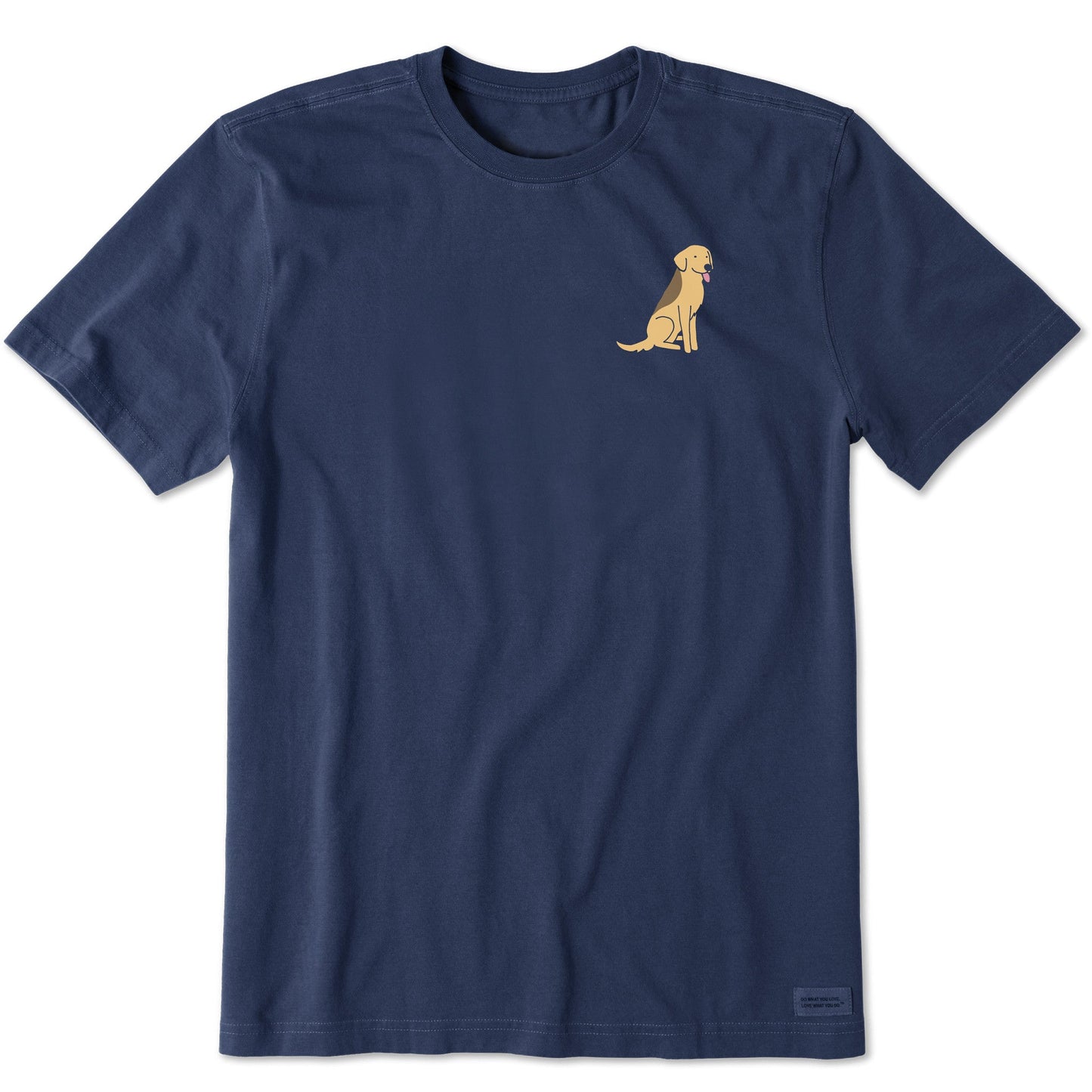 Men's Bert's Smile Dog Short Sleeve Crusher Tee