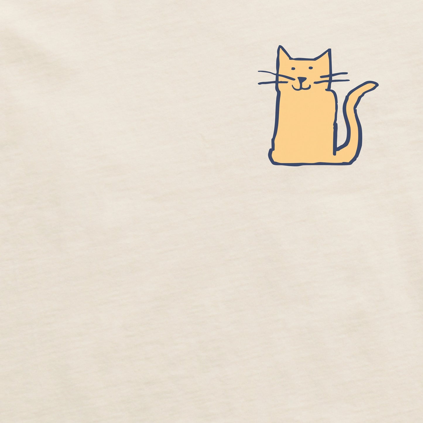 Men's Bert's Smile Cat Short Sleeve Crusher Tee