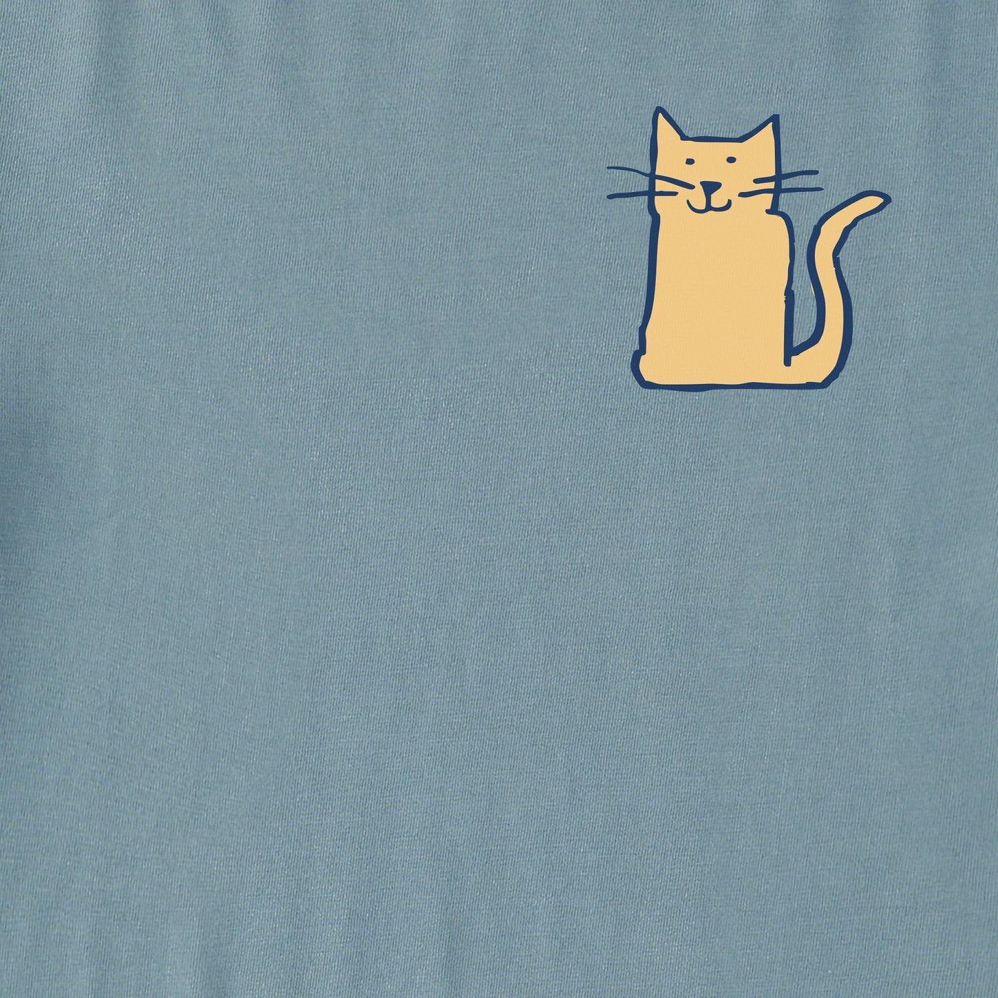 Men's Bert's Smile Cat Short Sleeve Crusher Tee