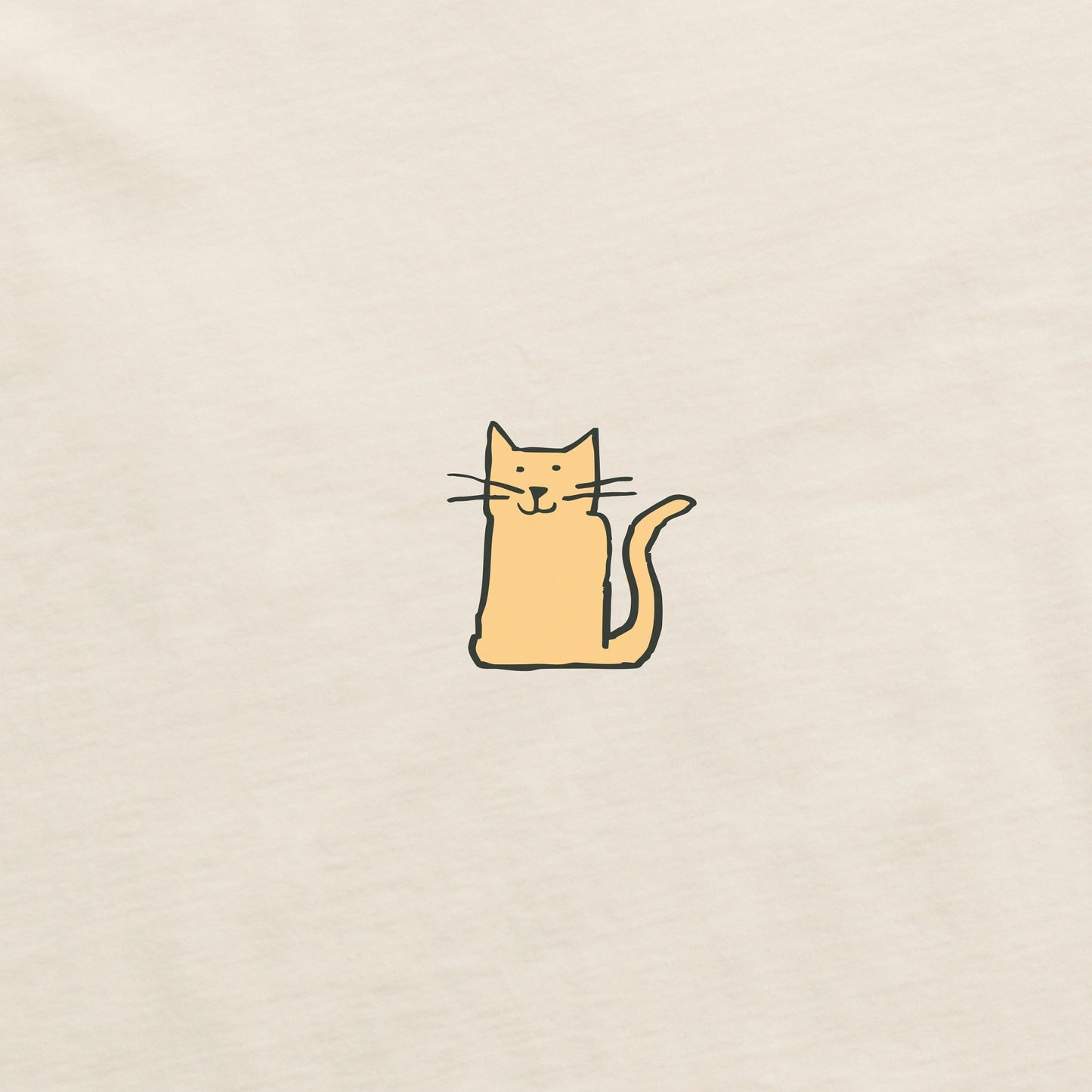 Women's Bert's Smile Cat Short Sleeve Crusher Boxy Tee