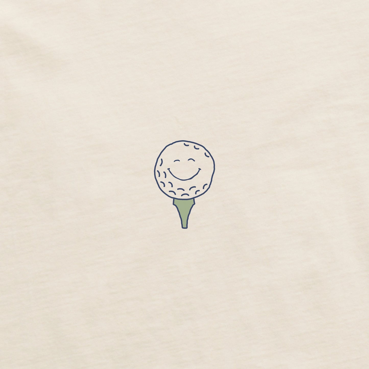 Women's Bert's Smile Golf Ball Short Sleeve Crusher Boxy Tee