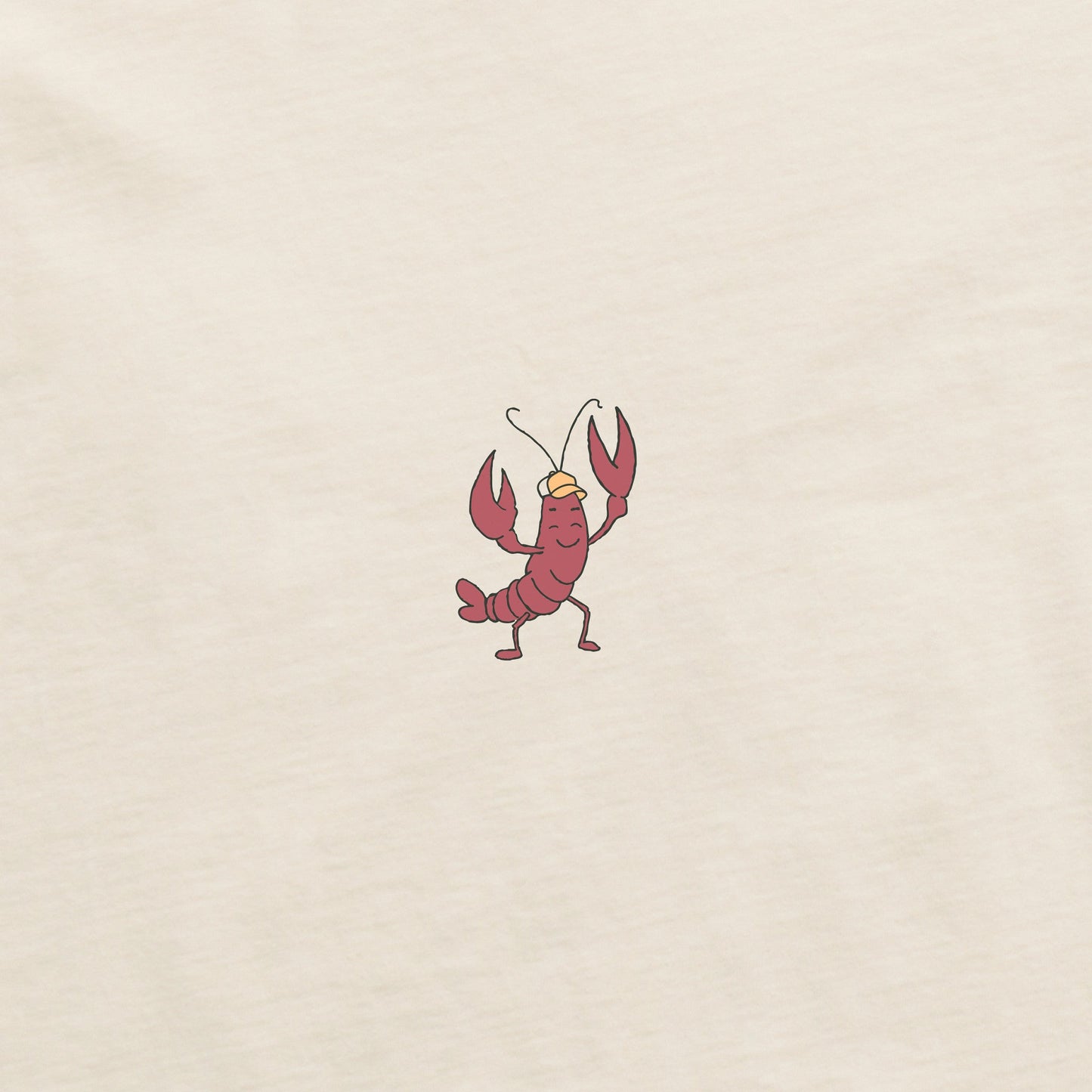 Women's Bert's Smile Lobster Short Sleeve Crusher Boxy Tee
