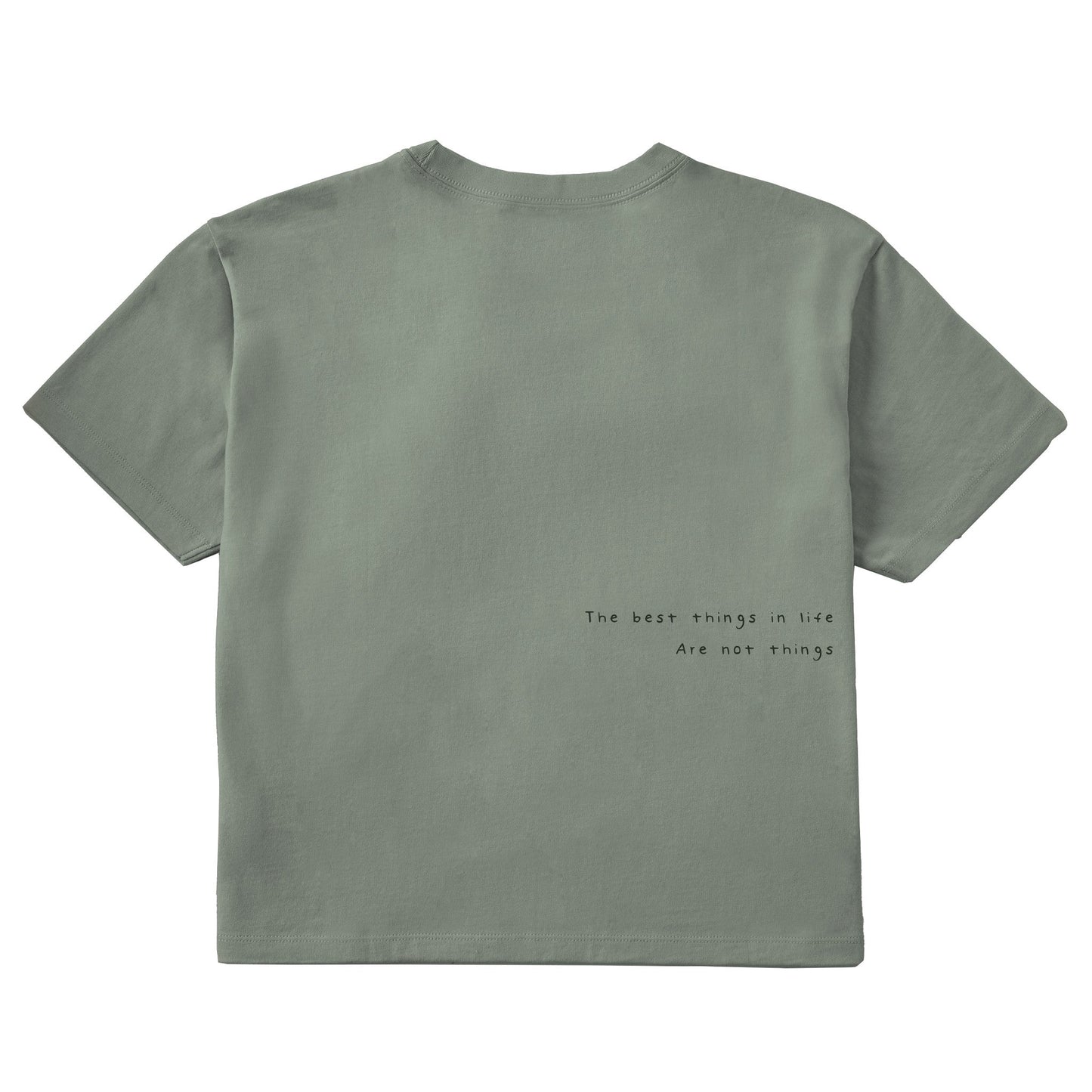 Women's Bert's Smile Flower Short Sleeve Crusher Boxy Tee