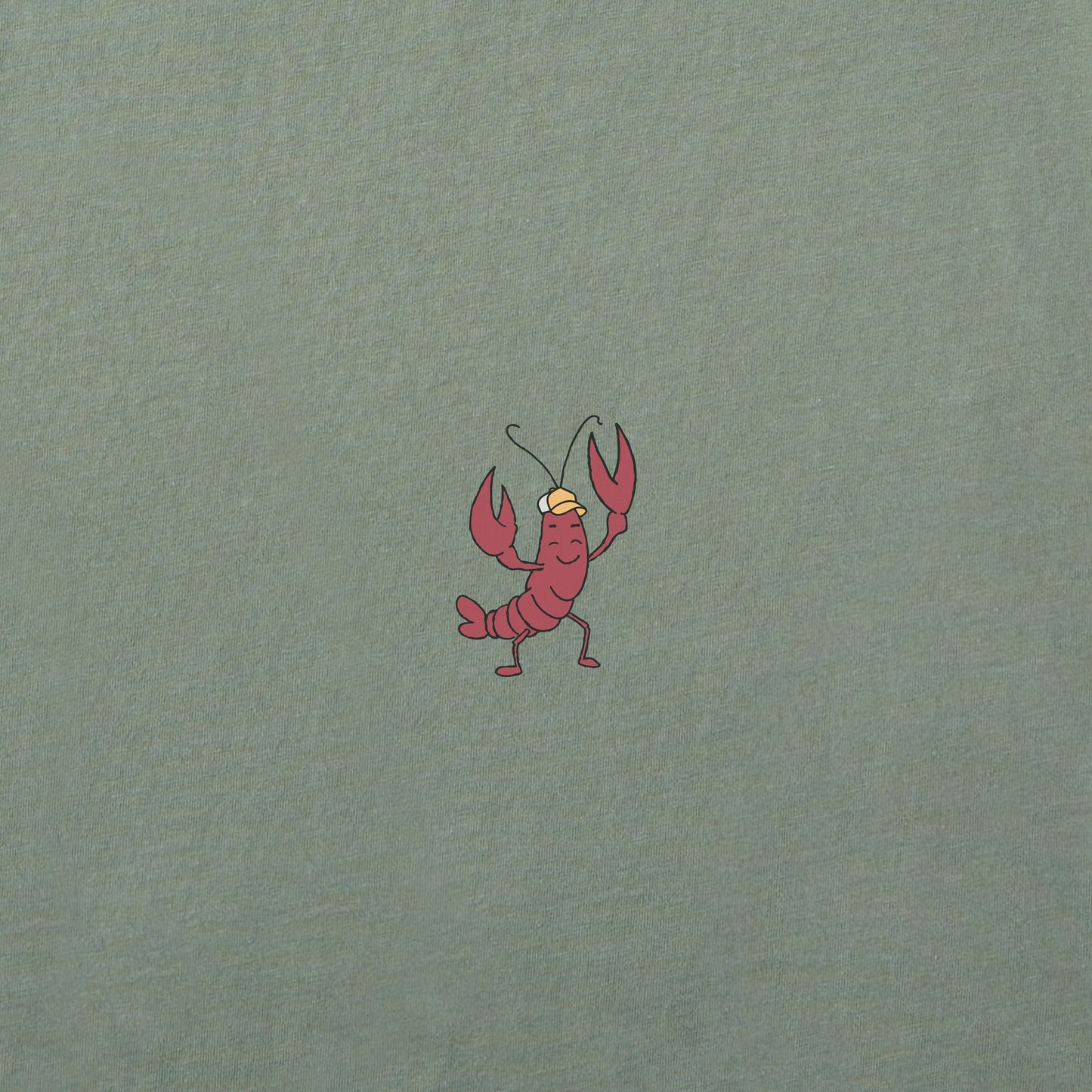 Women's Bert's Smile Lobster Short Sleeve Crusher Boxy Tee