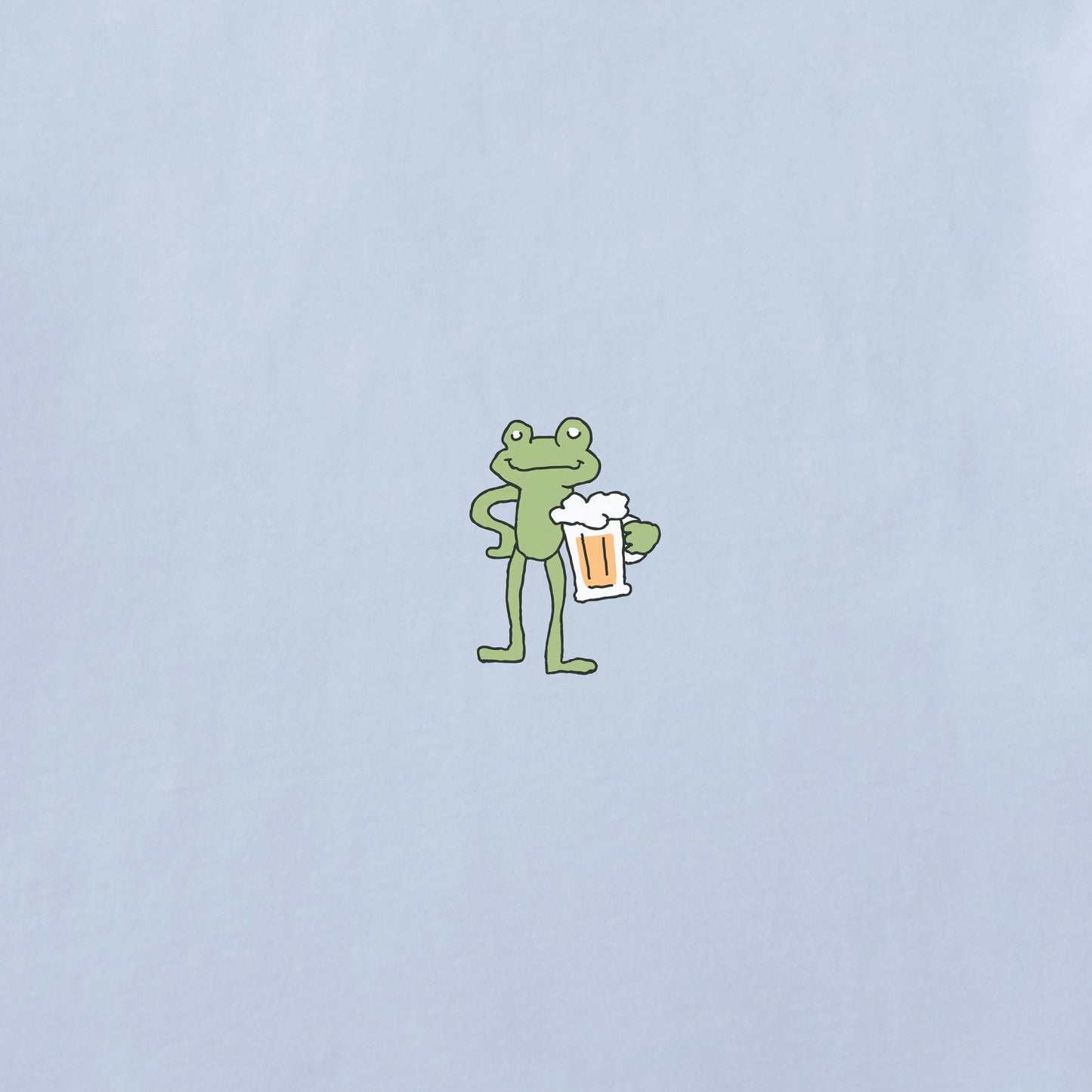 Women's Bert's Smile Frog Short Sleeve Crusher Boxy Tee