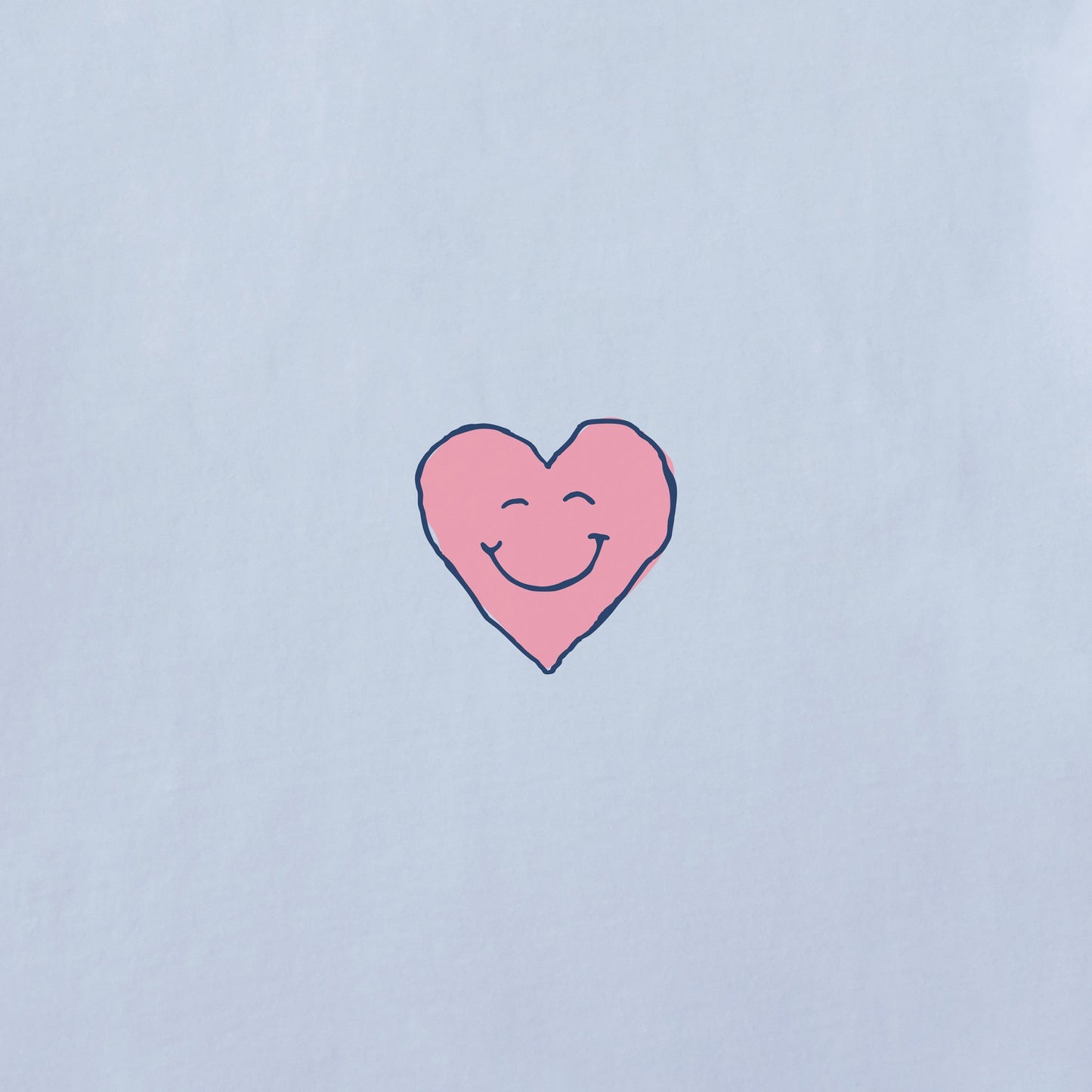 Women's Bert's Smile Heart Short Sleeve Crusher Boxy Tee