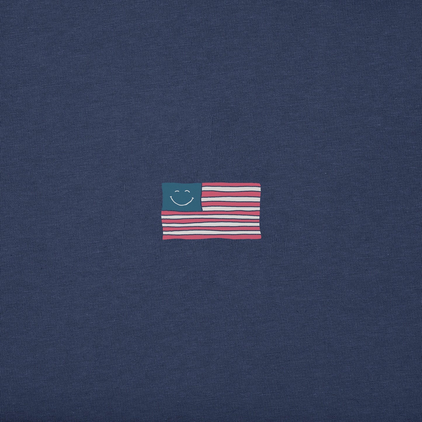 Women's Bert's Smile Flag Short Sleeve Crusher Boxy Tee