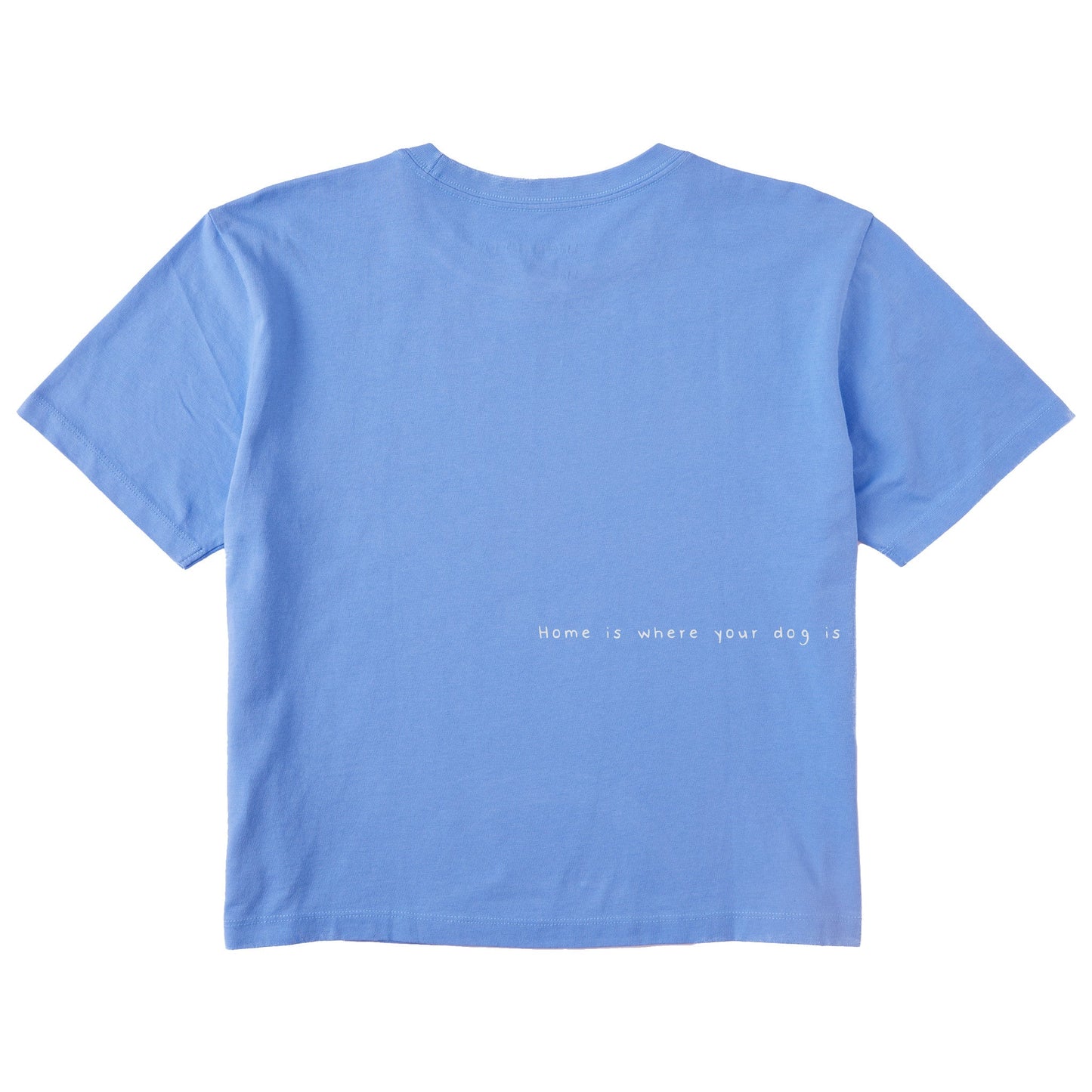 Women's Bert's Smile Dog Short Sleeve Crusher Boxy Tee