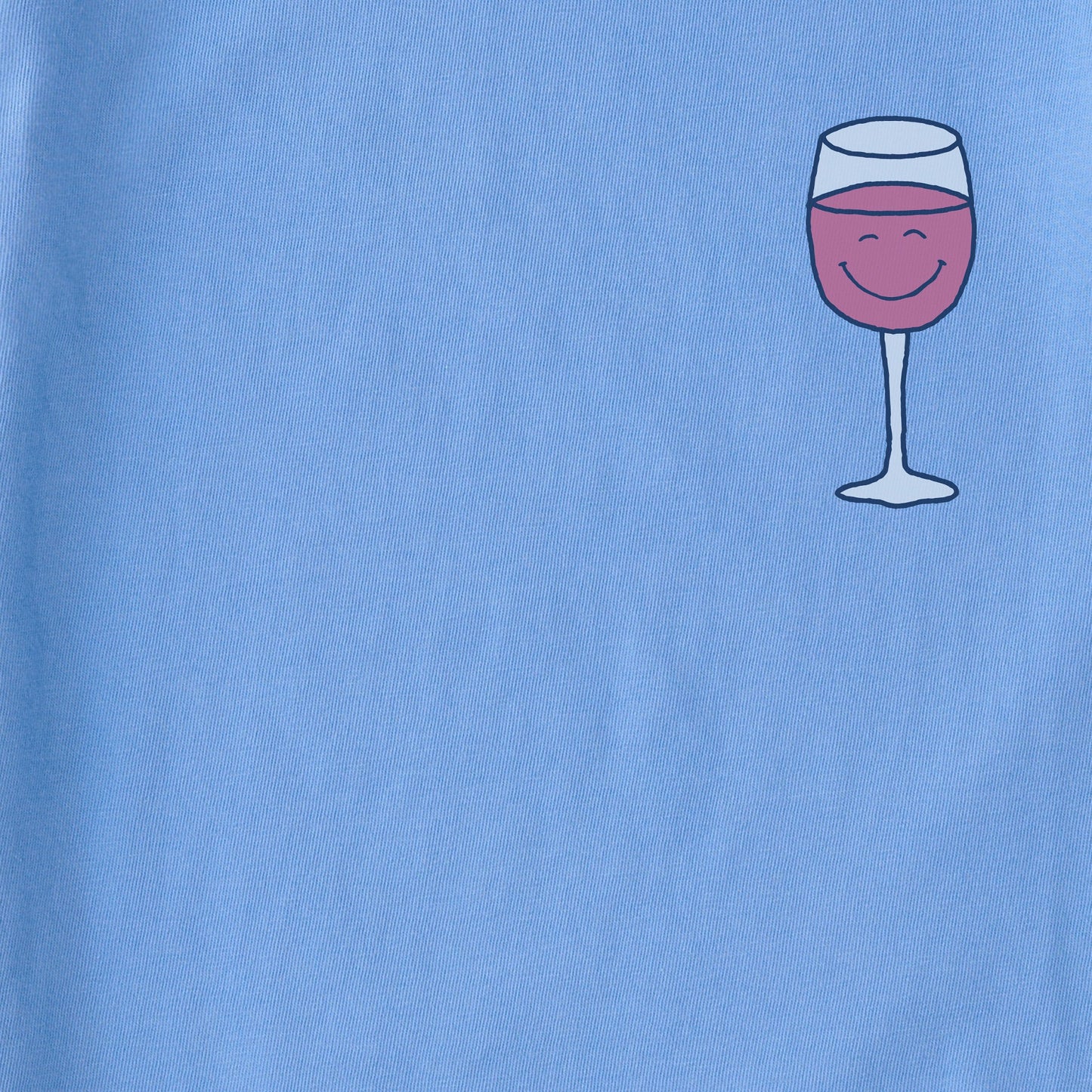 Women's Bert's Smile Wine Short Sleeve Crusher Boxy Tee