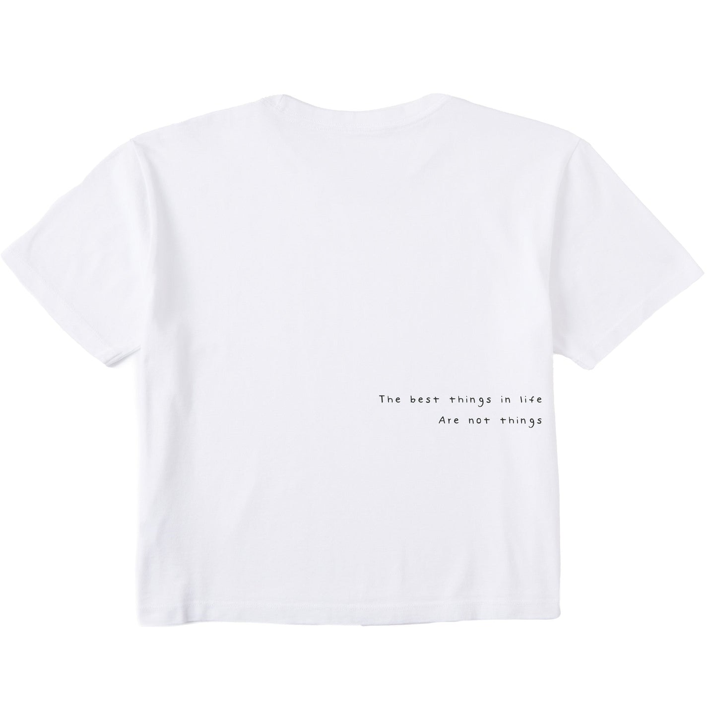 Women's Bert's Smile Flower Short Sleeve Crusher Boxy Tee