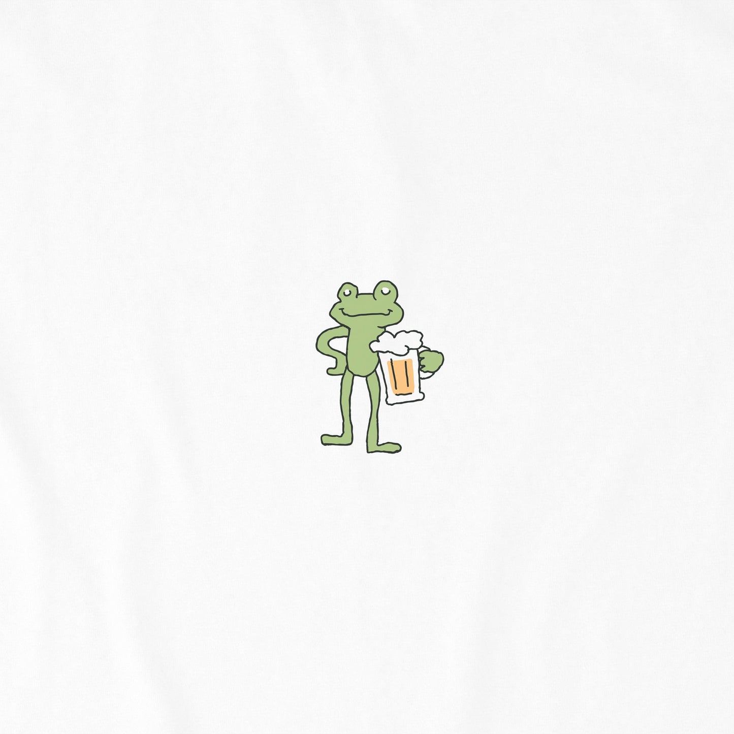 Women's Bert's Smile Frog Short Sleeve Crusher Boxy Tee