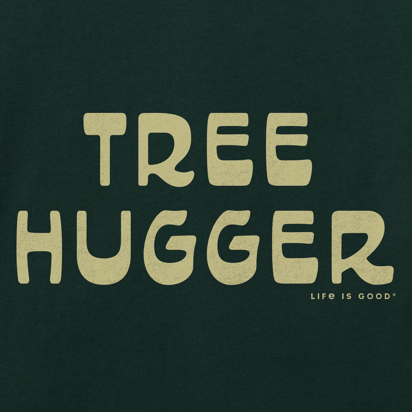 Women's Tree Hugger Script Short Sleeve Crusher Boxy Tee