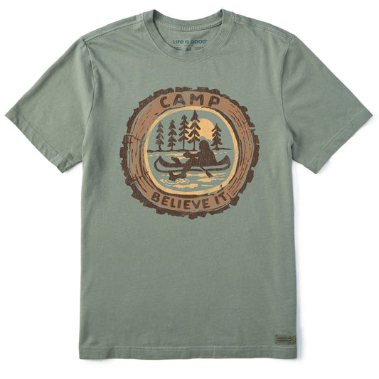Men's Camp Believe It Short Sleeve Tee
