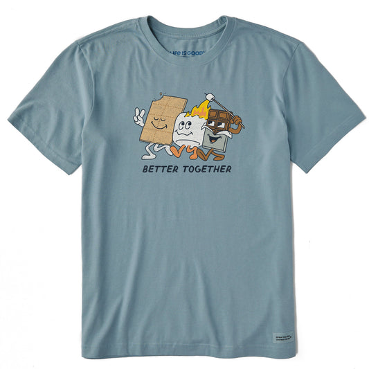 Men's Better Together Smores Short Sleeve Crusher Tee