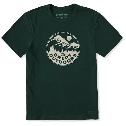 Men's The Great Outdoors Short Sleeve Crusher Tee