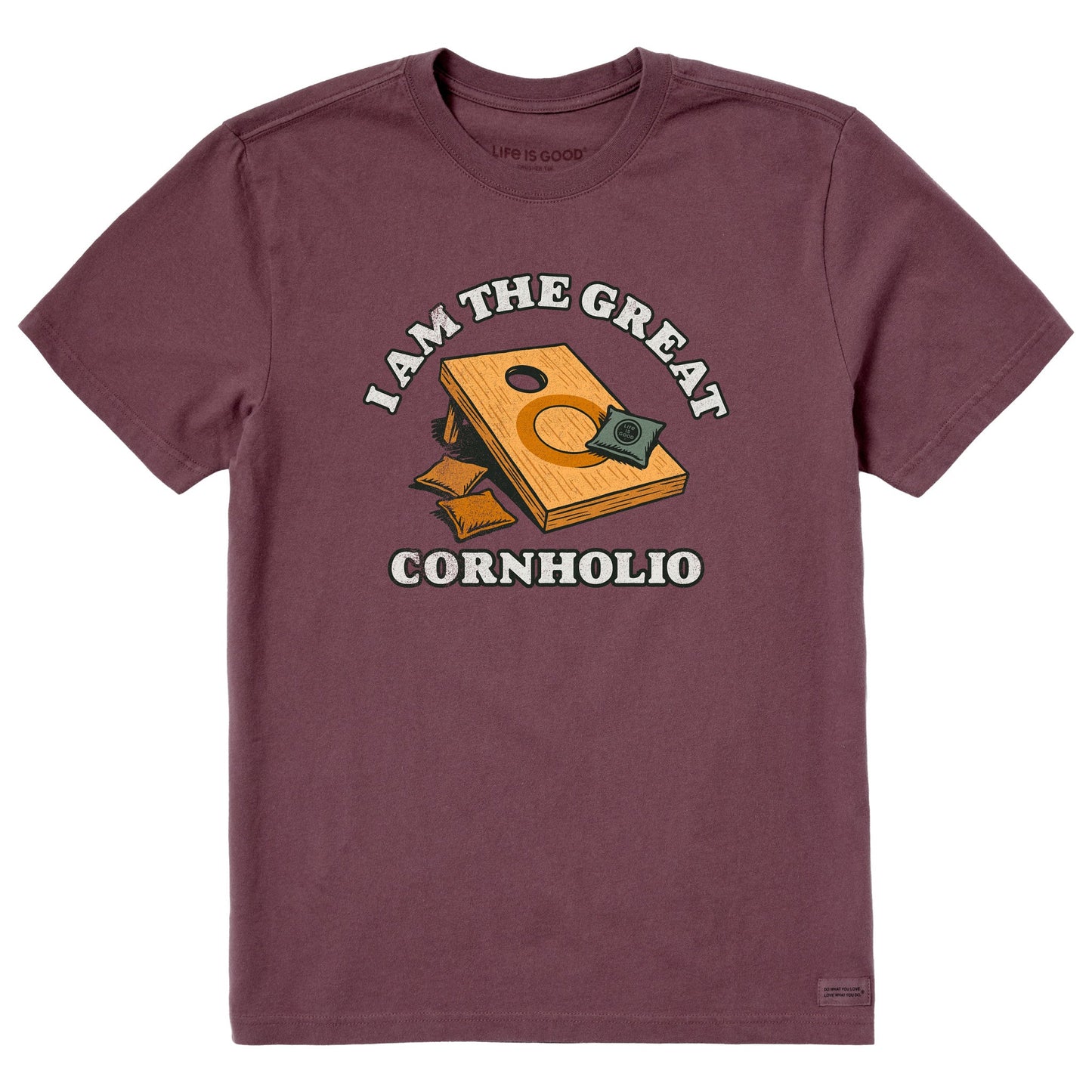 Men's I Am the Great Cornholio Short Sleeve Crusher Tee