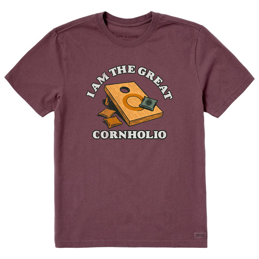 Men's I Am the Great Cornholio Short Sleeve Crusher Tee