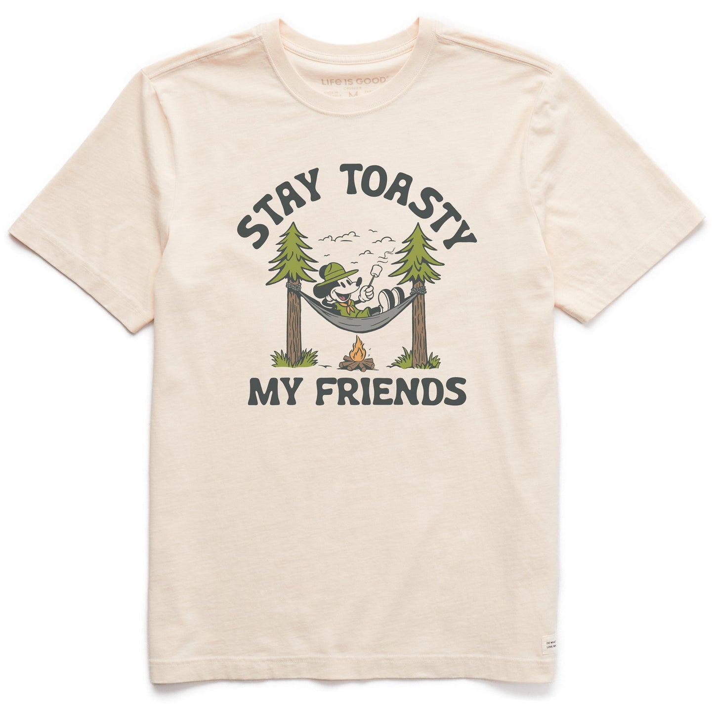 Men's Stay Toasty My Friends Short Sleeve Crusher Tee