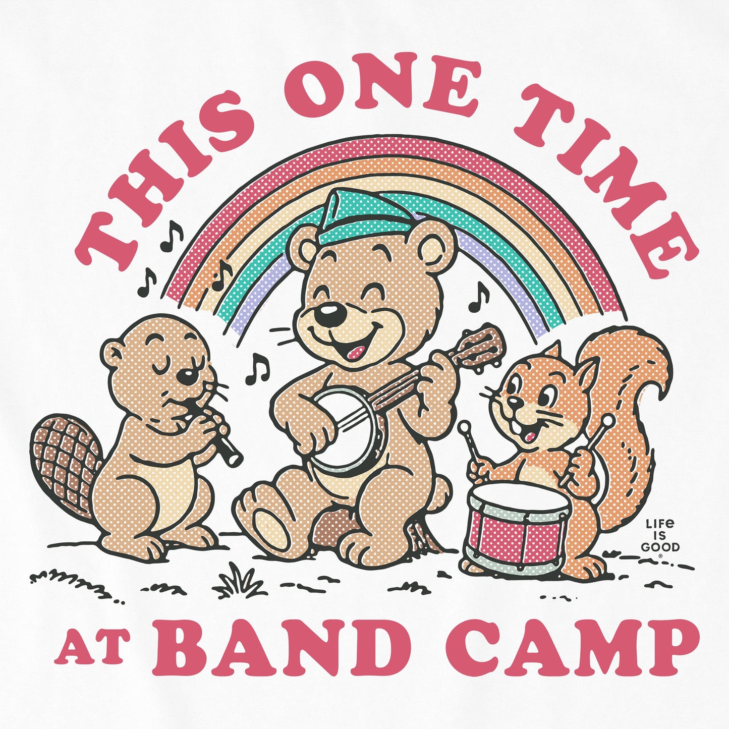 Men's This One Time at Band Camp Short Sleeve Crusher Tee