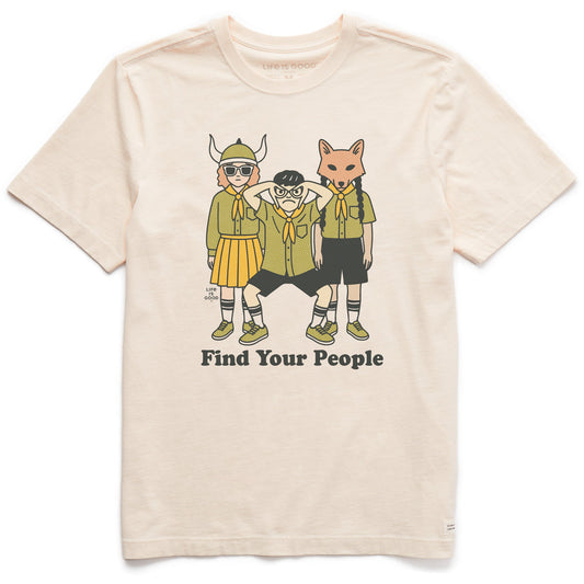 Men's Find Your People Short Sleeve Crusher Tee