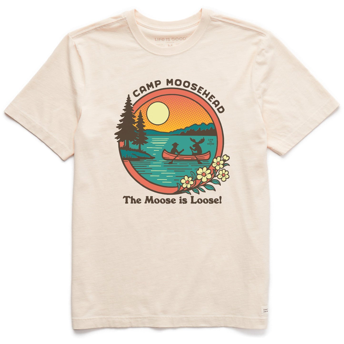 Men's Camp Moosehead Short Sleeve Crusher Tee