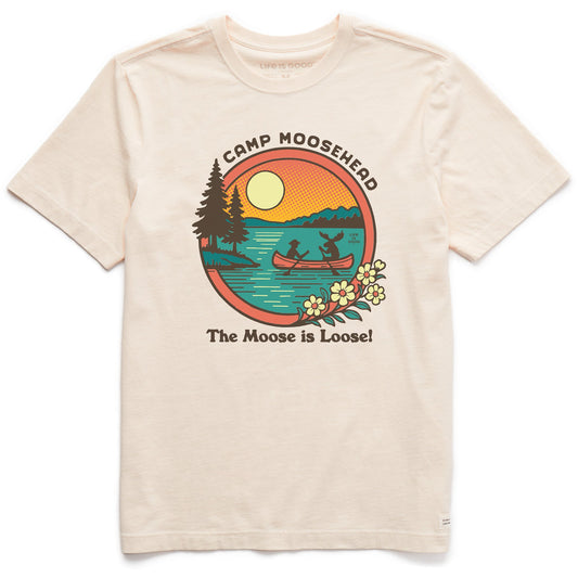 Men's Camp Moosehead Short Sleeve Crusher Tee