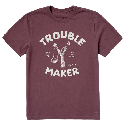 Men's Trouble Maker Short Sleeve Crusher Tee