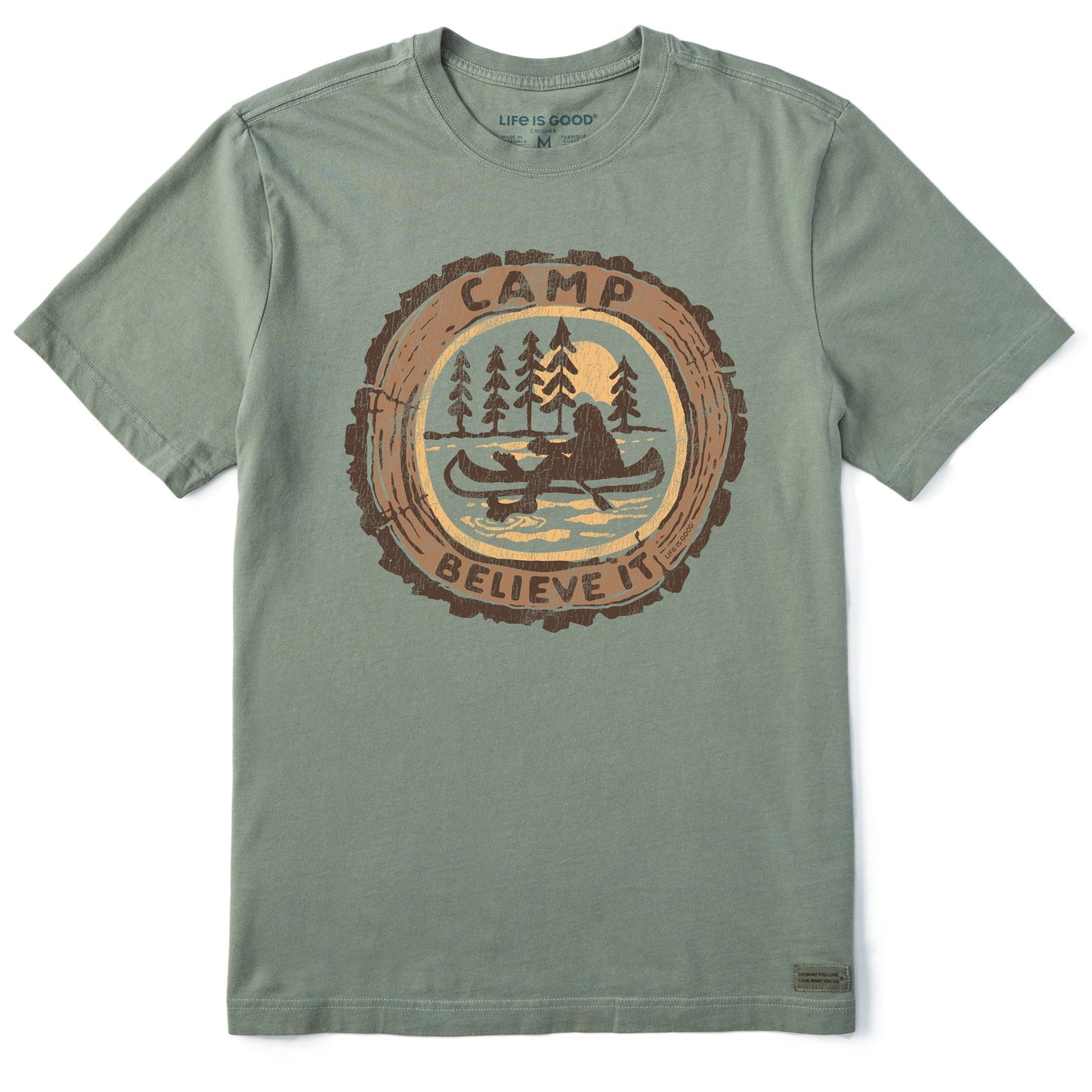 Men's Camp Believe It Short Sleeve Tee