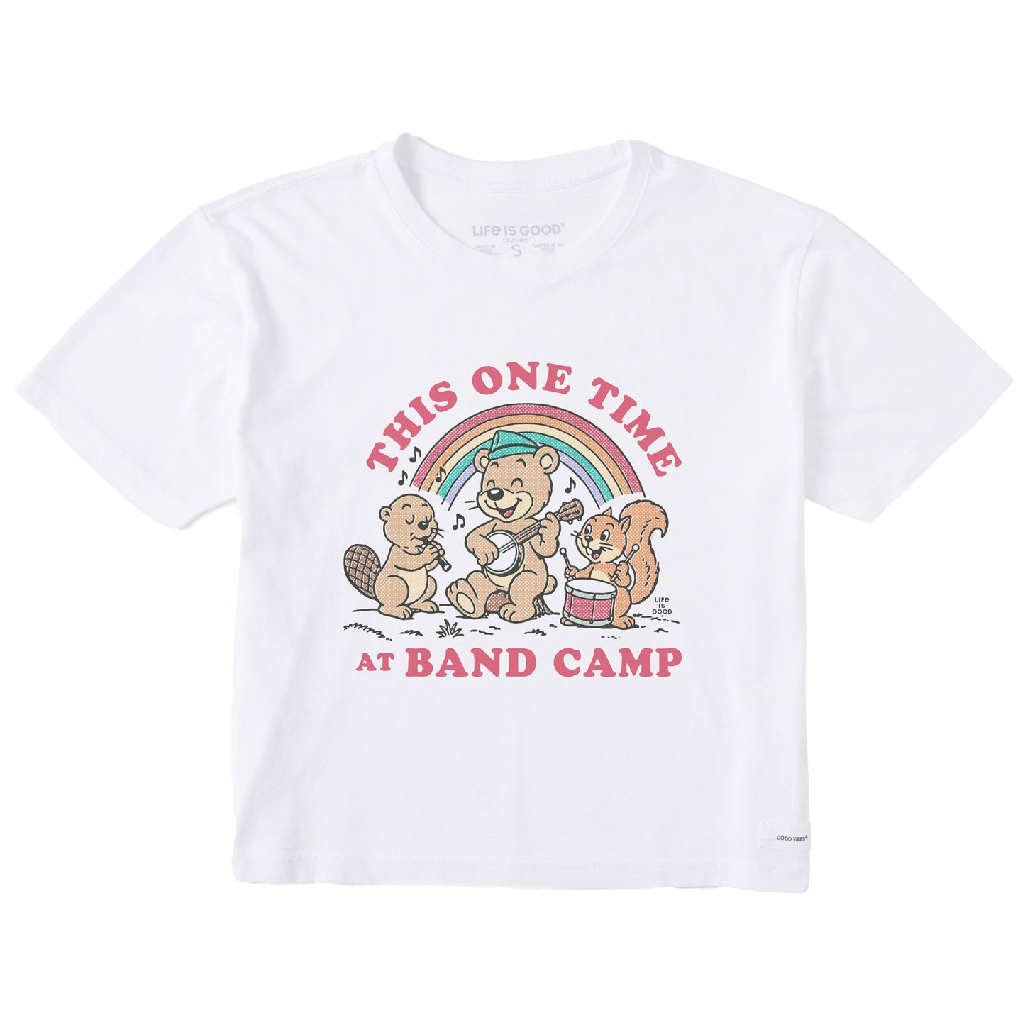 Women's This One Time at Band Camp Short Sleeve Crusher Boxy Tee