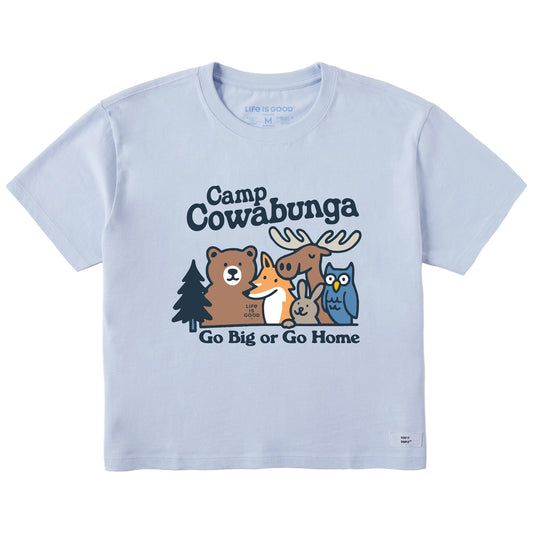 Women's Camp Cowabunga Short Sleeve Crusher Boxy Tee