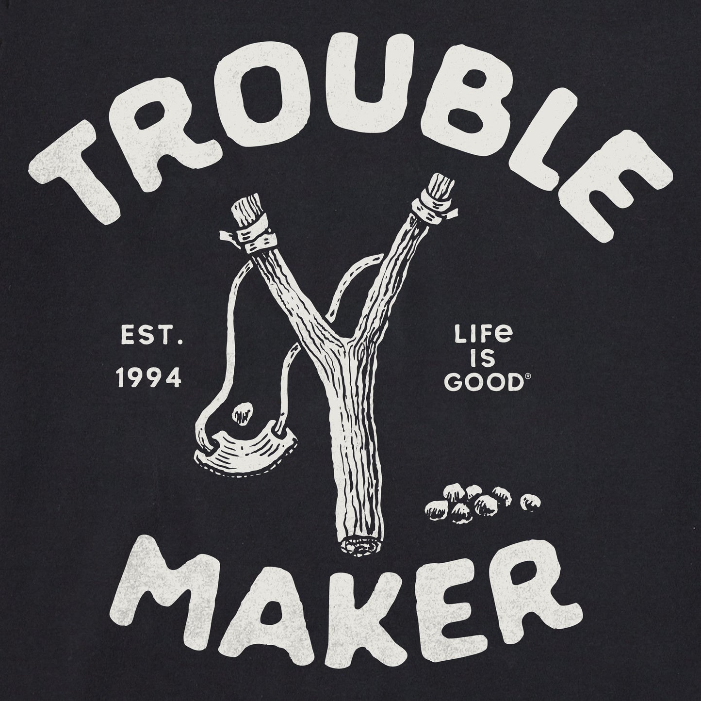 Women's Trouble Maker Short Sleeve Crusher Boxy Tee