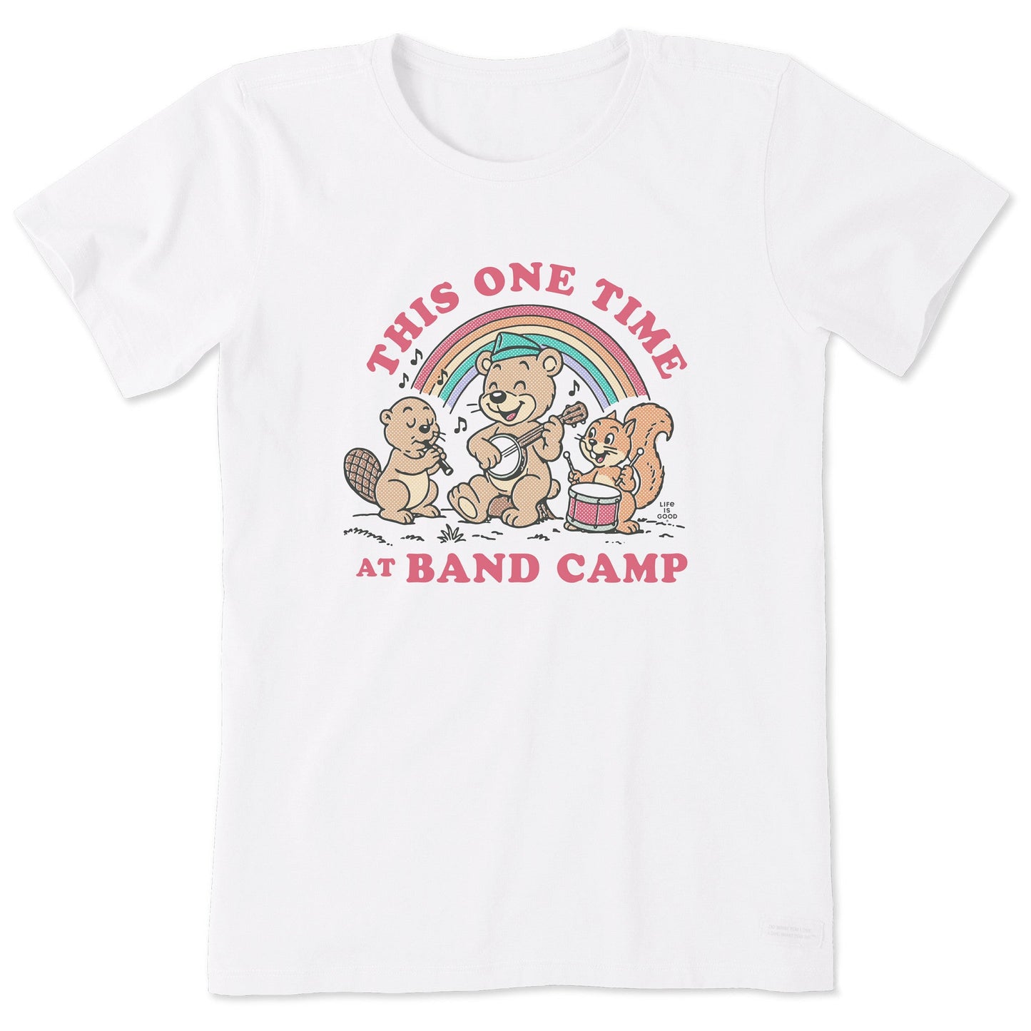 Women's This One Time at Band Camp Short Sleeve Crusher Tee