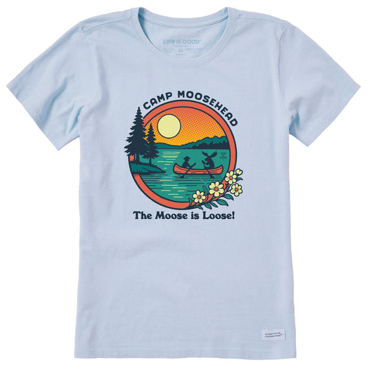 Women's Camp Moosehead Short Sleeve Crusher Tee