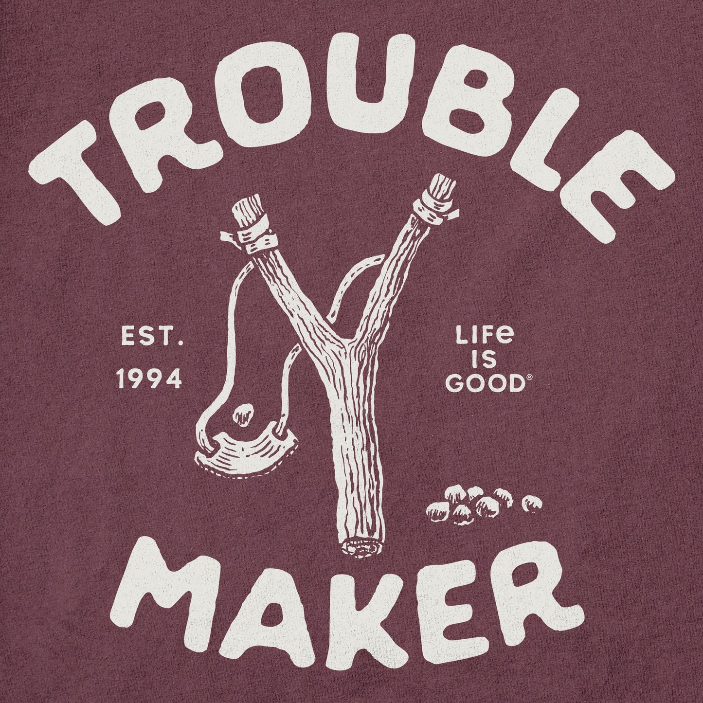 Women's Trouble Maker Short Sleeve Crusher Tee
