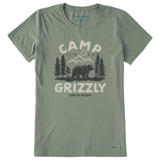 Women's Camp Grizzly Short Sleeve Crusher Tee