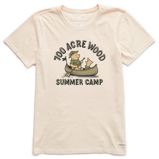 Women's 100 Acre Wood Summer Camp Short Sleeve Crusher Tee