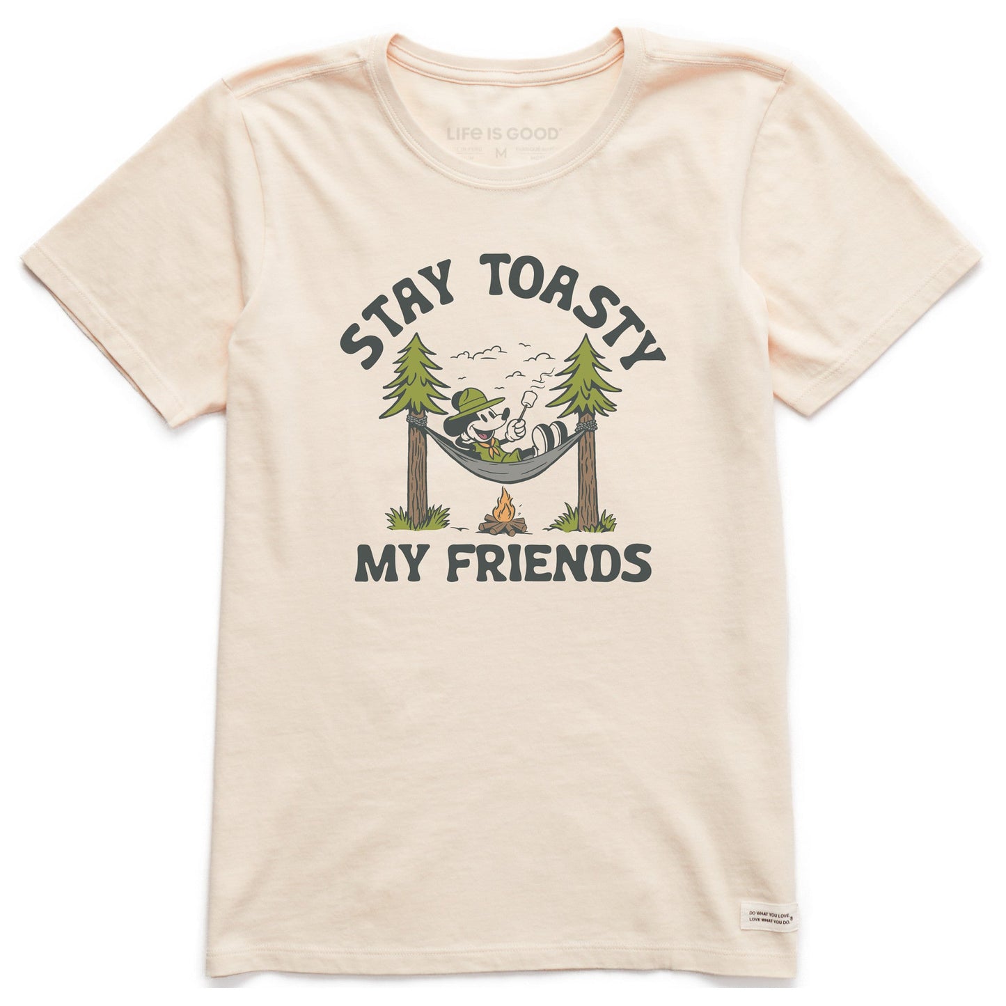 Women's Stay Toasty My Friends Short Sleeve Crusher Tee