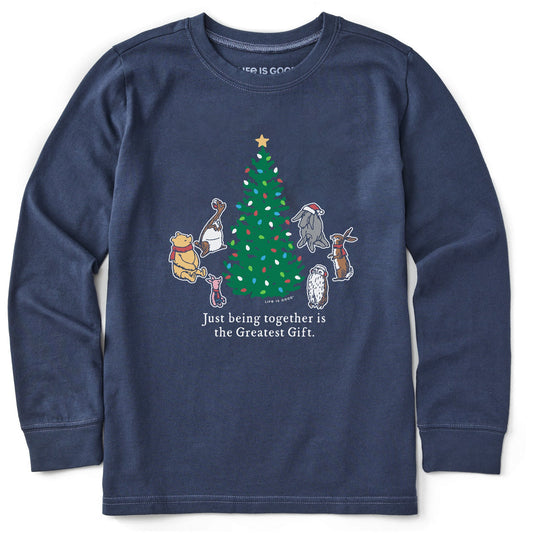 Kids Greatest Gift Winnie & Friends Long Sleeve Crusher Tee