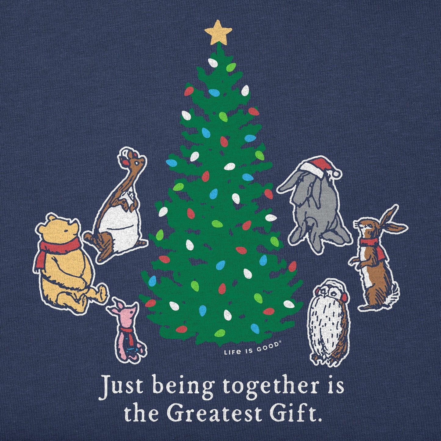 Kids Greatest Gift Winnie & Friends Long Sleeve Crusher Tee