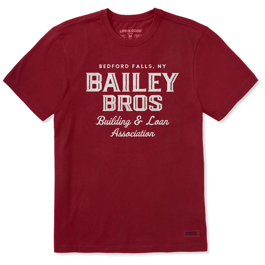 Men's Wordsmith Bailey Bros Stack Short Sleeve Crusher Tee