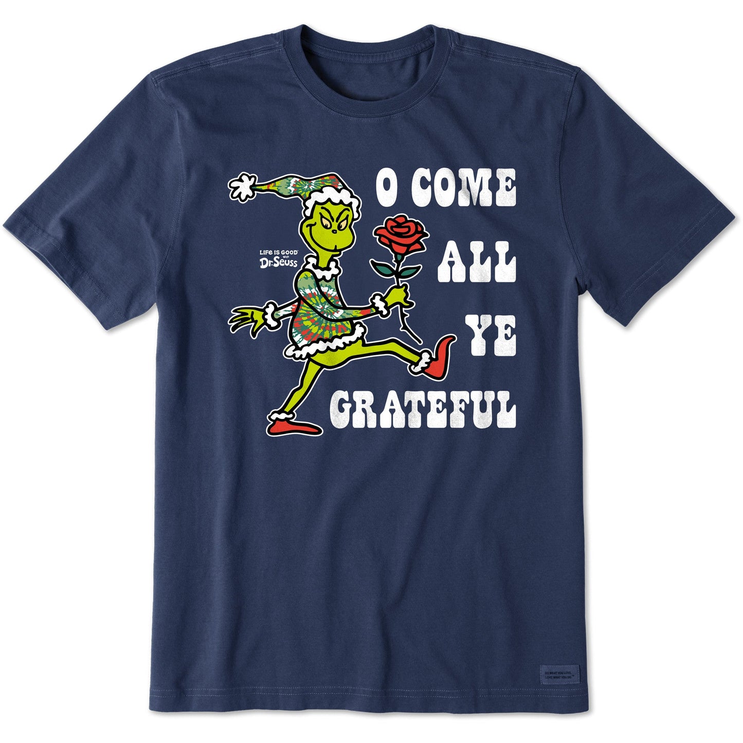 Men's Grateful Grinch Short Sleeve Crusher Tee