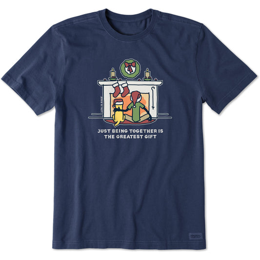 Men's Greatest Gift Jake & Rocket Short Sleeve Crusher Tee